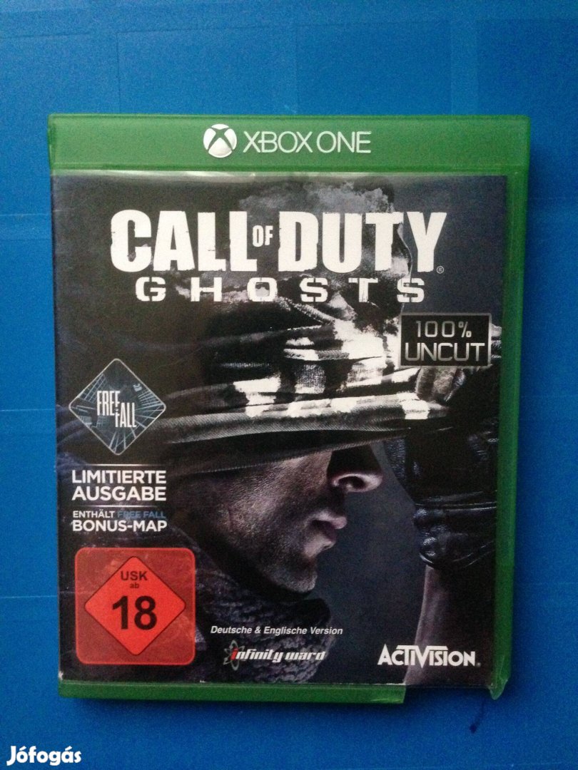 CALL OF Duty Ghosts xbox one-series x játék,eladó-csere"