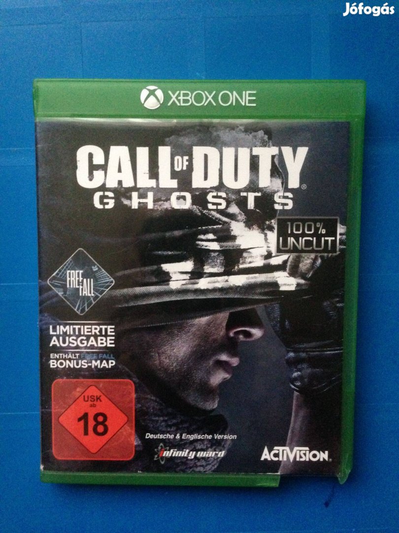 CALL OF Duty Ghosts xbox one-series x játék,eladó-csere"