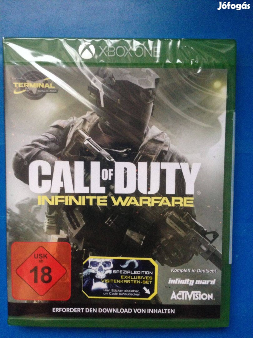 CALL OF Duty Infinite Warfare xbox one-series x játék,eladó-csere"