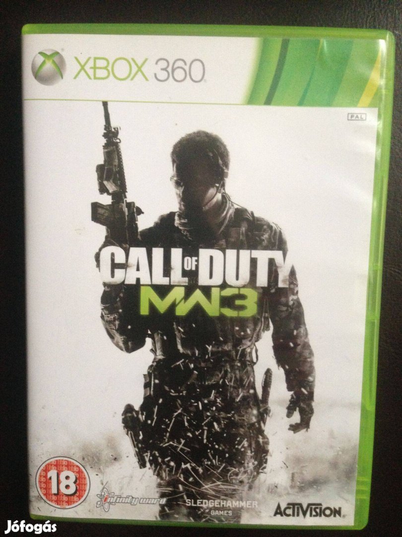 CALL OF Duty Modern Warfare 3 "xbox360-one-series játék eladó-csere
