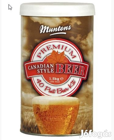 CANADIAN ALE SÖRSűRíTMÉNY 1,5kg (MUNTONS)  (564)