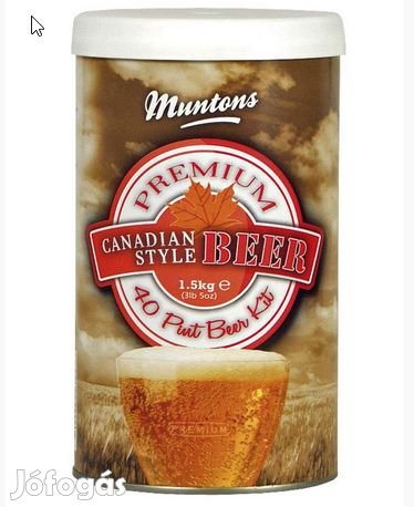 CANADIAN ALE SÖRSűRíTMÉNY 1,5kg (MUNTONS)  (564)