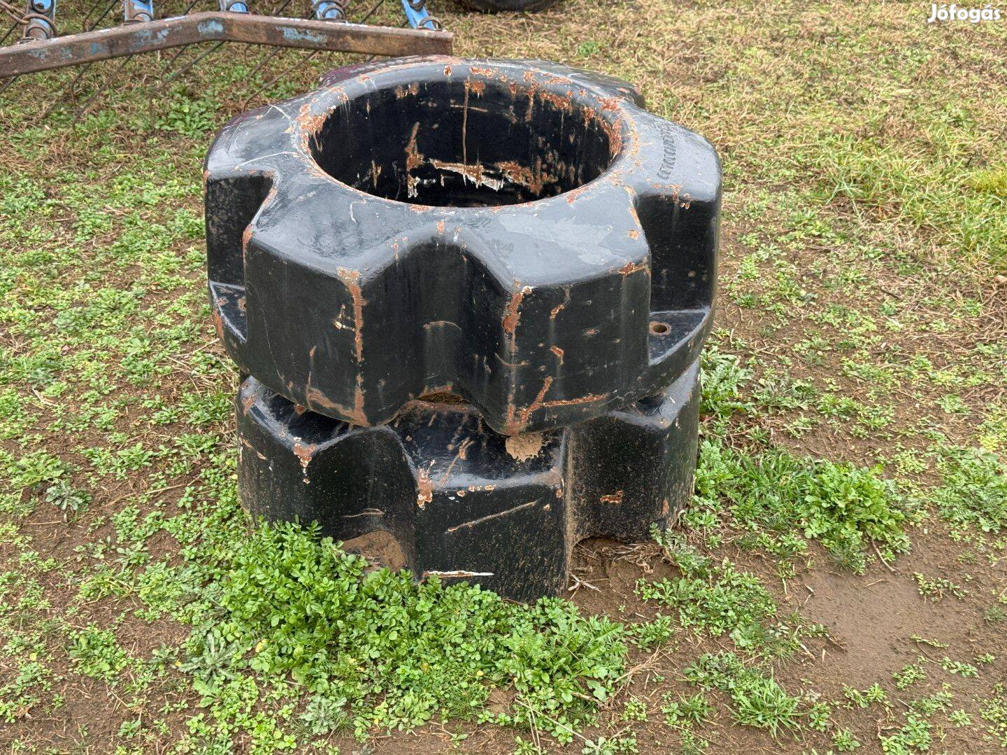 CASE IH, New Holland, Steyr 454kg-os keréksúly