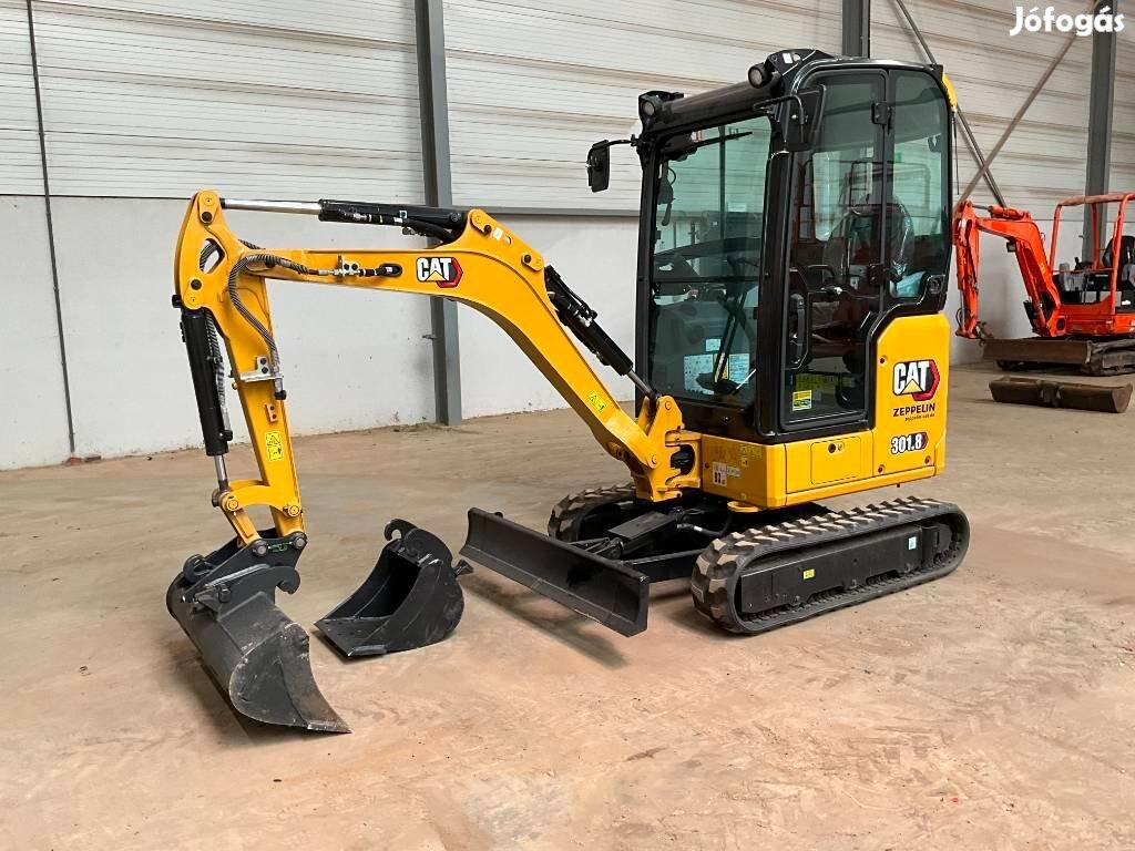 CAT 301.8 ÚJ / 19 üzemóra / Lízing 20%-tól
