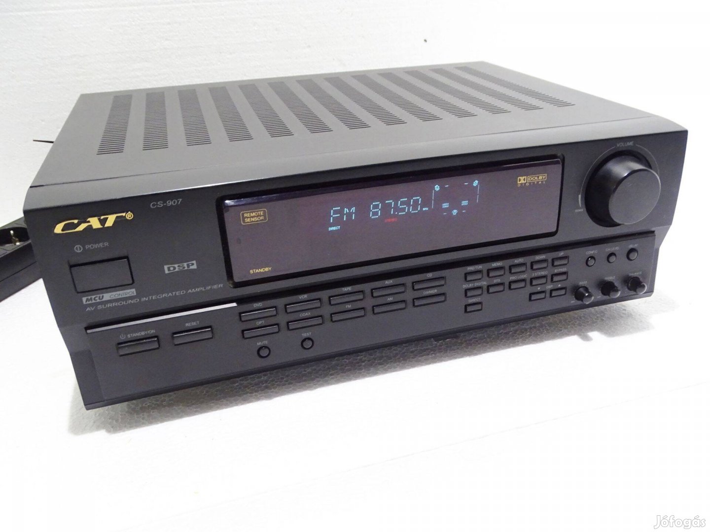 CAT CS-907 házimozi erősítő 5.1 erősítő fekete