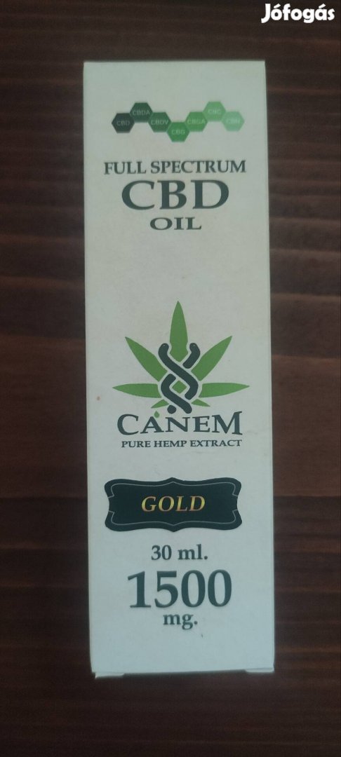 CBD olaj 30ml 1500mg eladó!