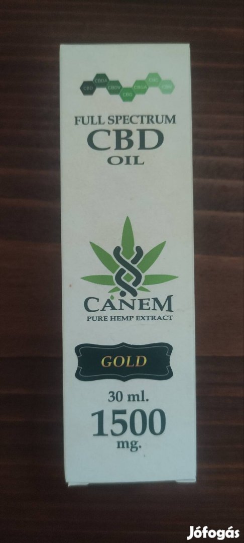 CBD olaj 30ml 1500mg eladó!