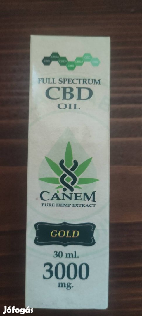 CBD olaj 30ml 3000mg eladó!