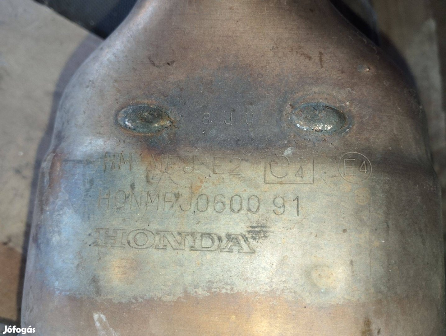 CBR 600 RR kipufogó leömlő HM MFJ E2 e4 Honmfj0600 91