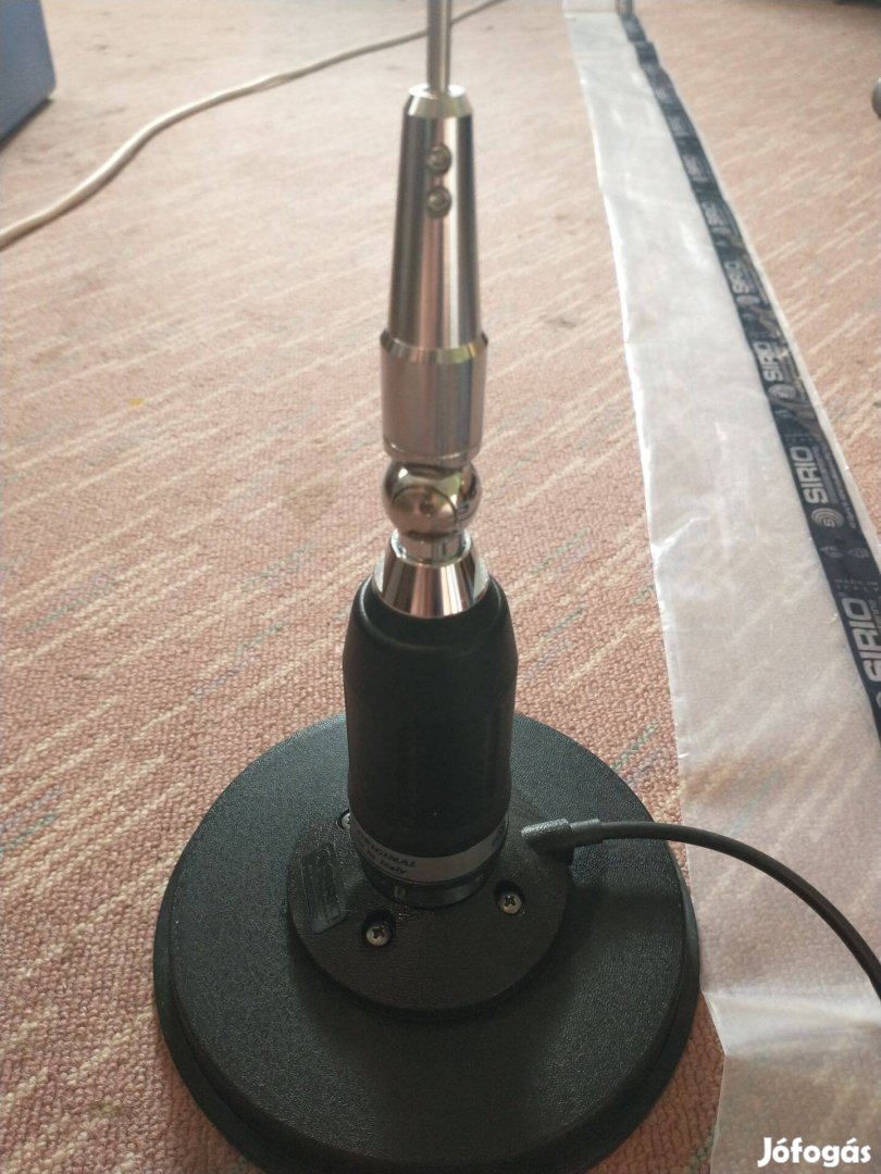 CB rádió antenna mágnestalpas Sirio HI-Power 4000 PL 203cm