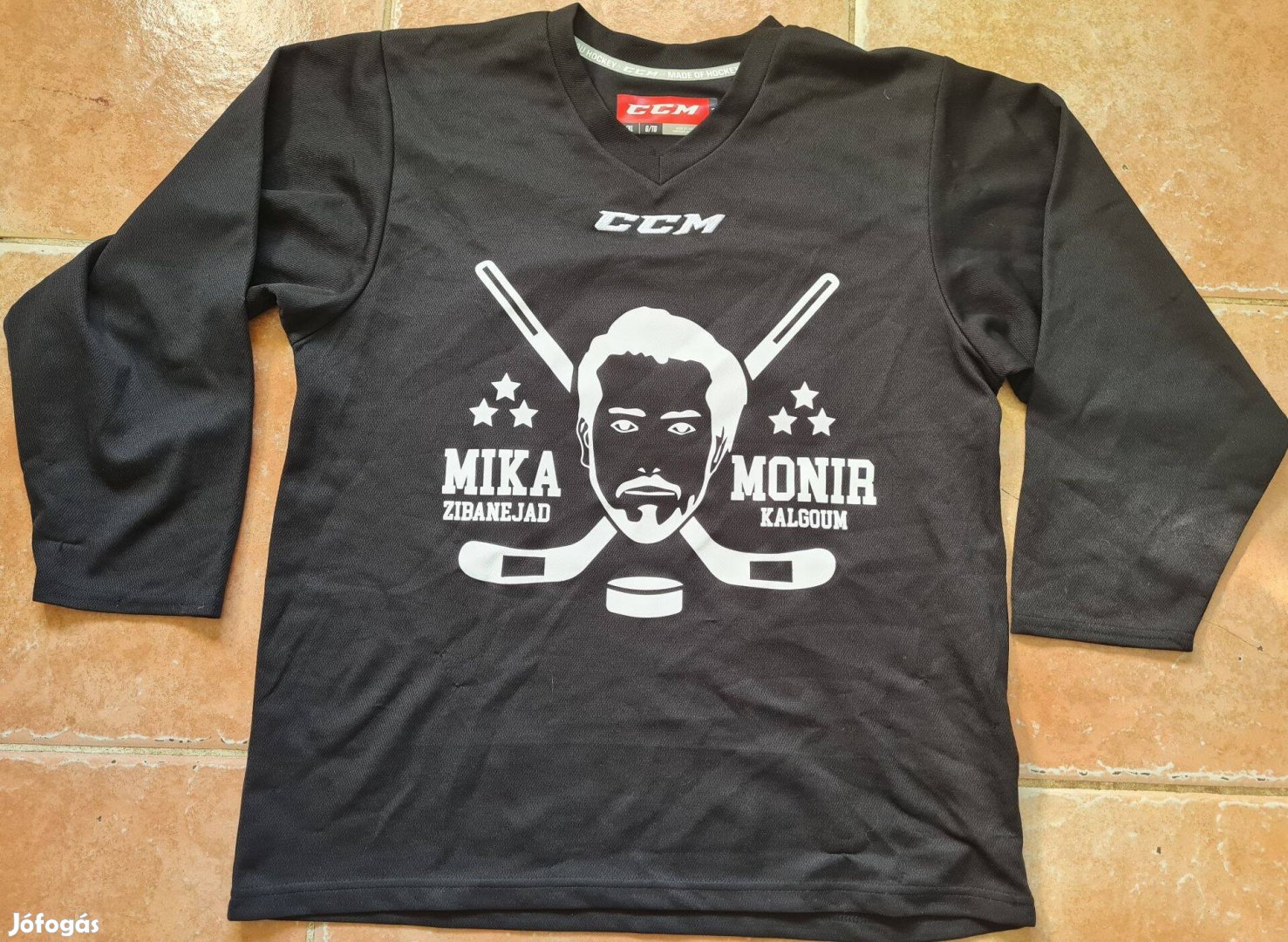 CCM Monir Kalgoum Mika Zibanejad #93 NHL jégkorong mez gyerek YL/Yxl