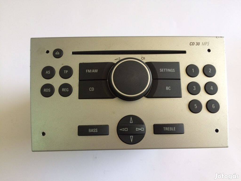 CD30 mp3 gyári Opel fejegység - Letanított, hibátlan állapotban