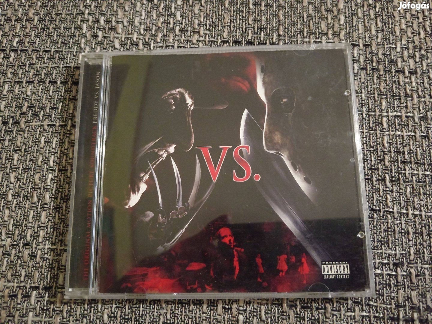 CD Freddy VS Jason filmeze Slikpnot, Ill Nino, Hatebreed stb