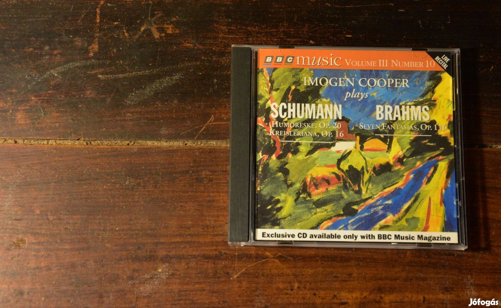 CD Imogen Cooper plays Schumann Brahms
