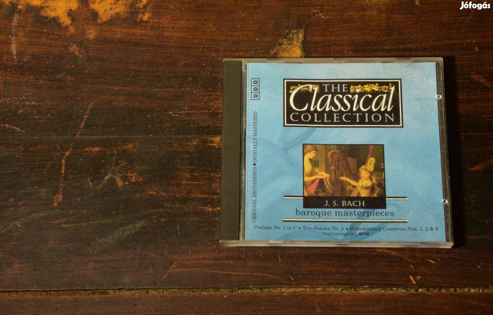 CD J. S. Bach baroque masterpieces