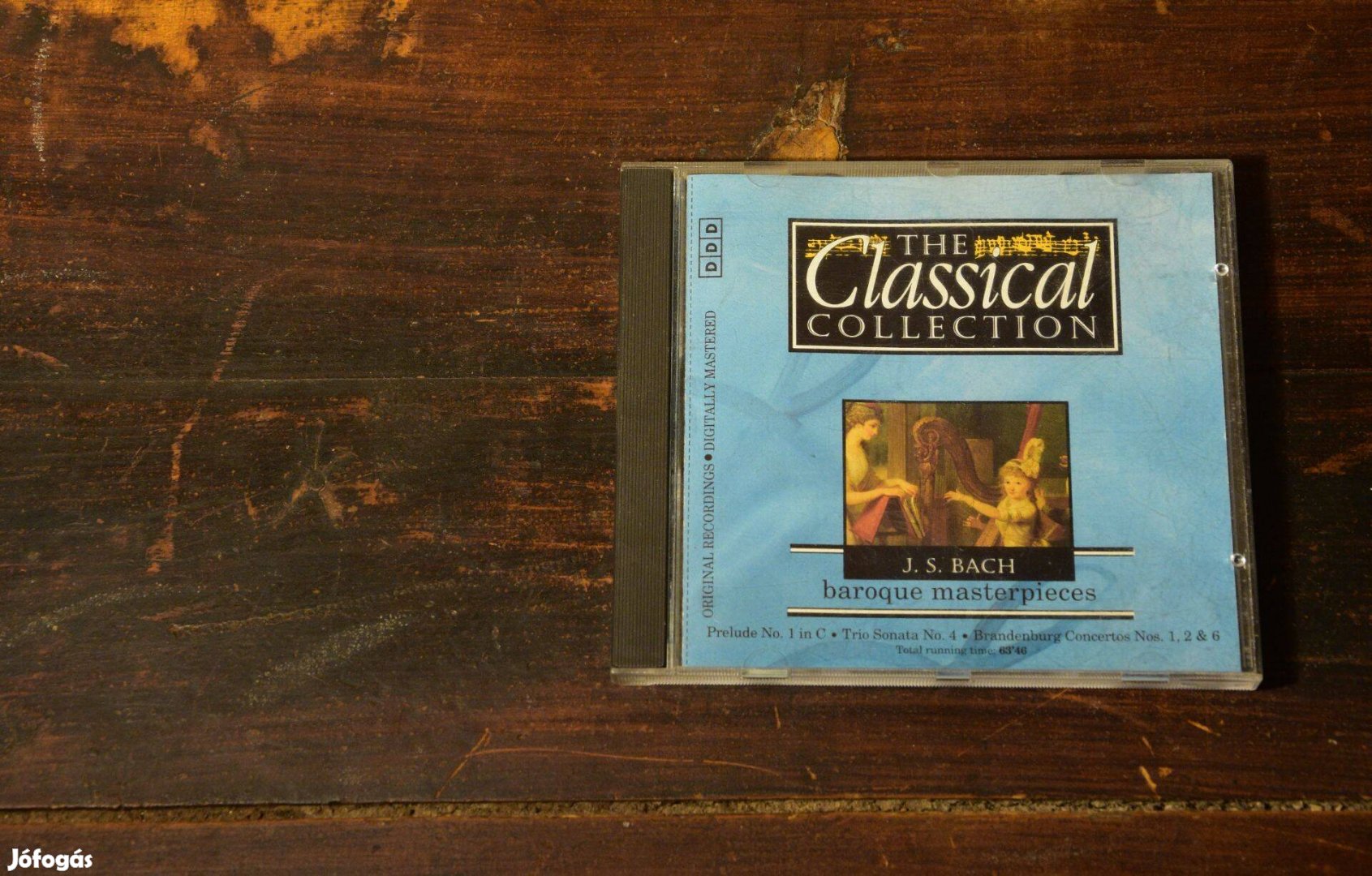 CD J. S. Bach baroque masterpieces