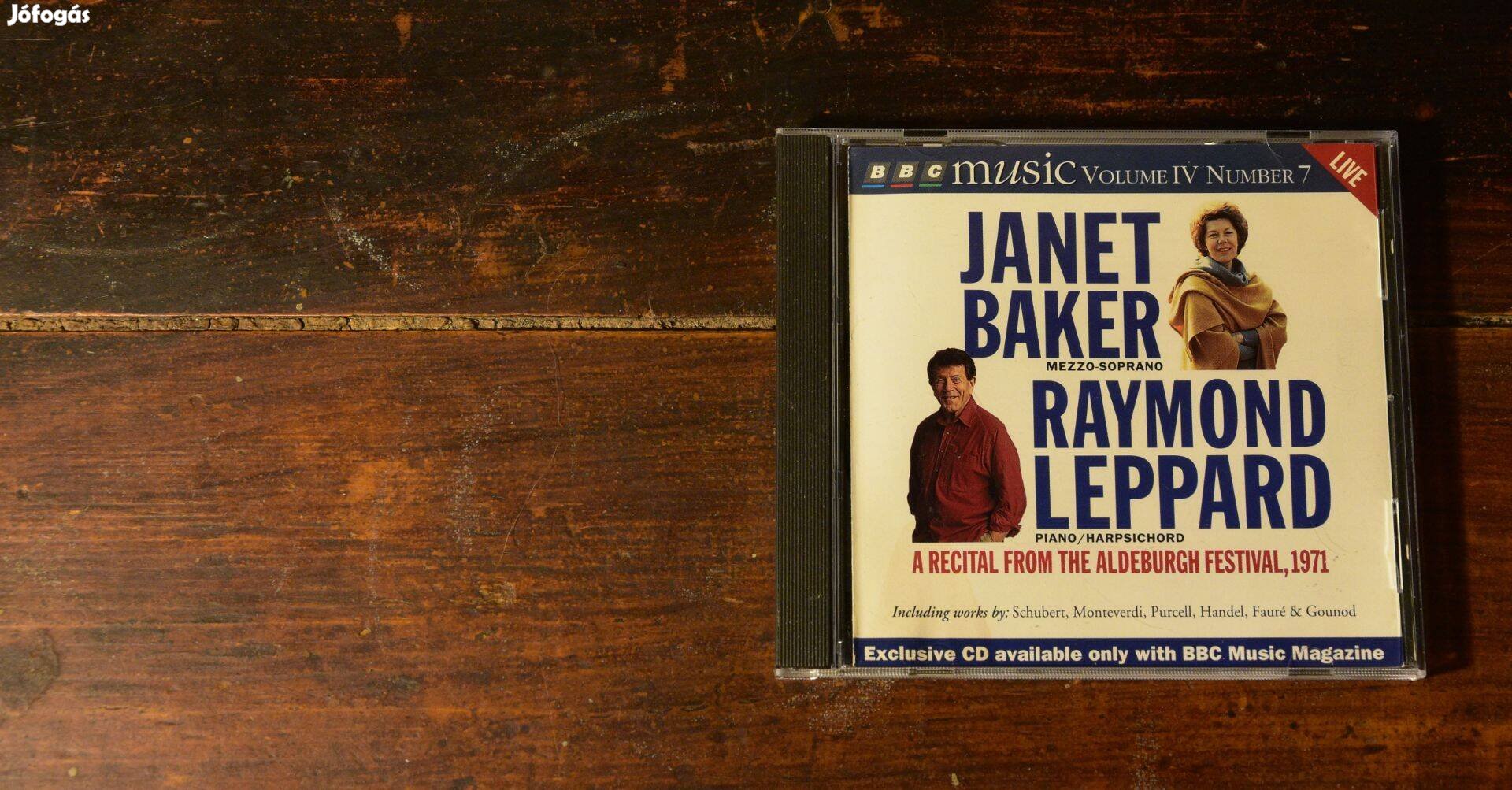 CD Janet Baker Raymond Leppard A Recital From The Aldeburgh Festival