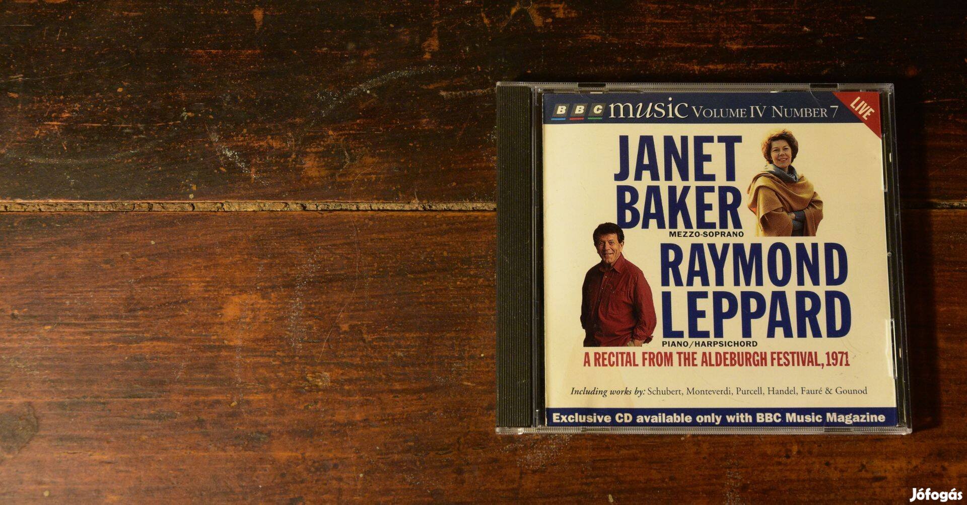 CD Janet Baker Raymond Leppard A Recital From The Aldeburgh Festival