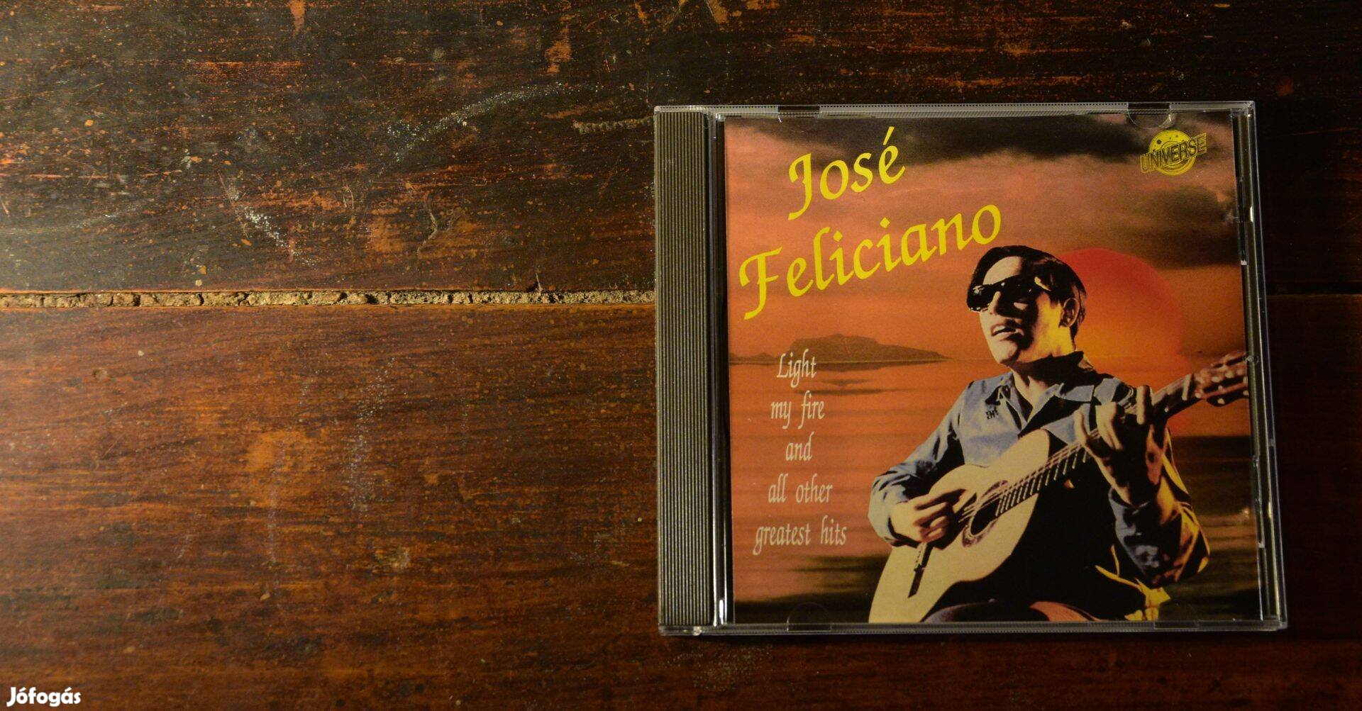 CD José Feliciano Light my fire and all other greatest hits