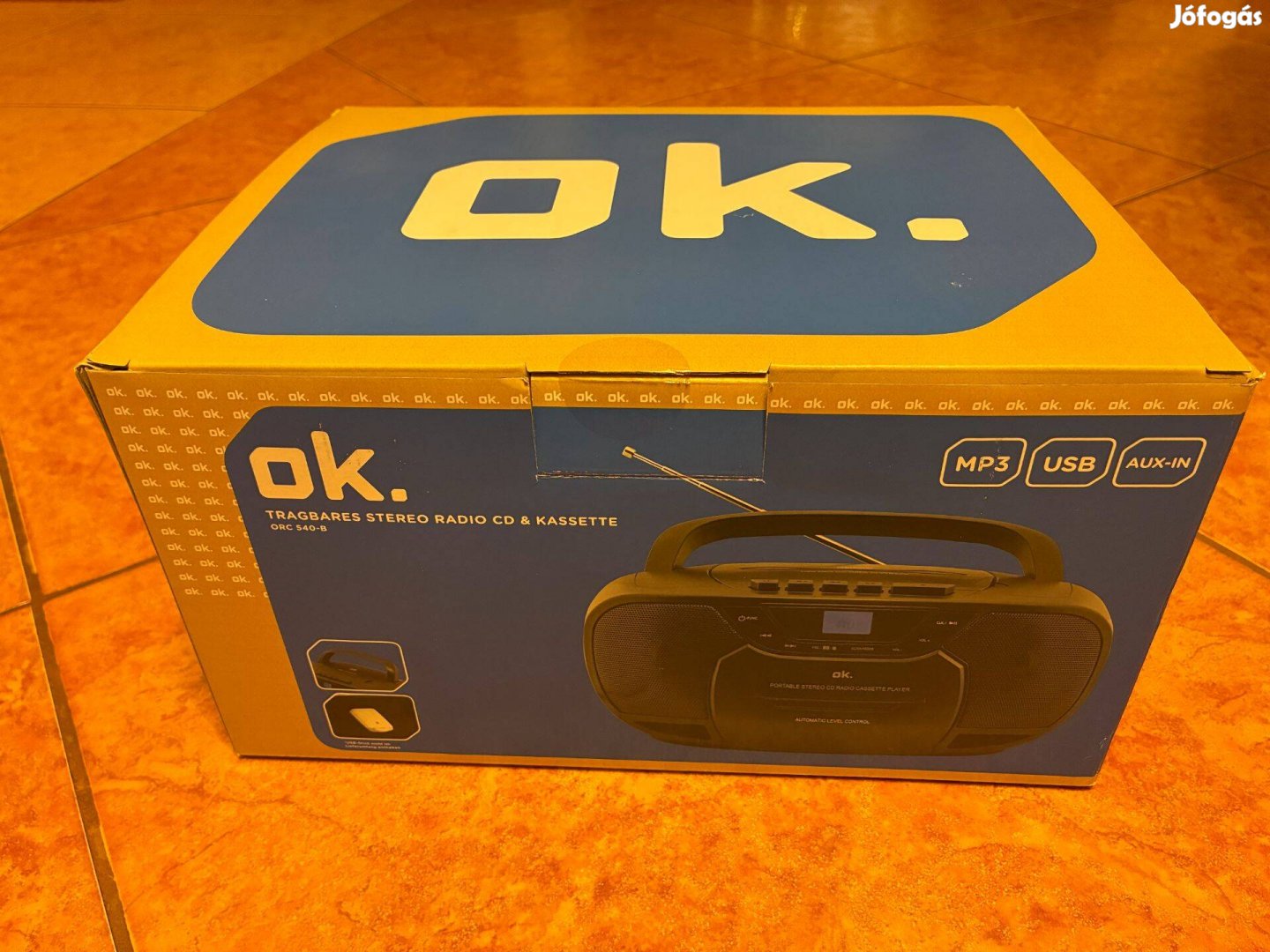 CD Kazetta Rádió MP3 USB AUX