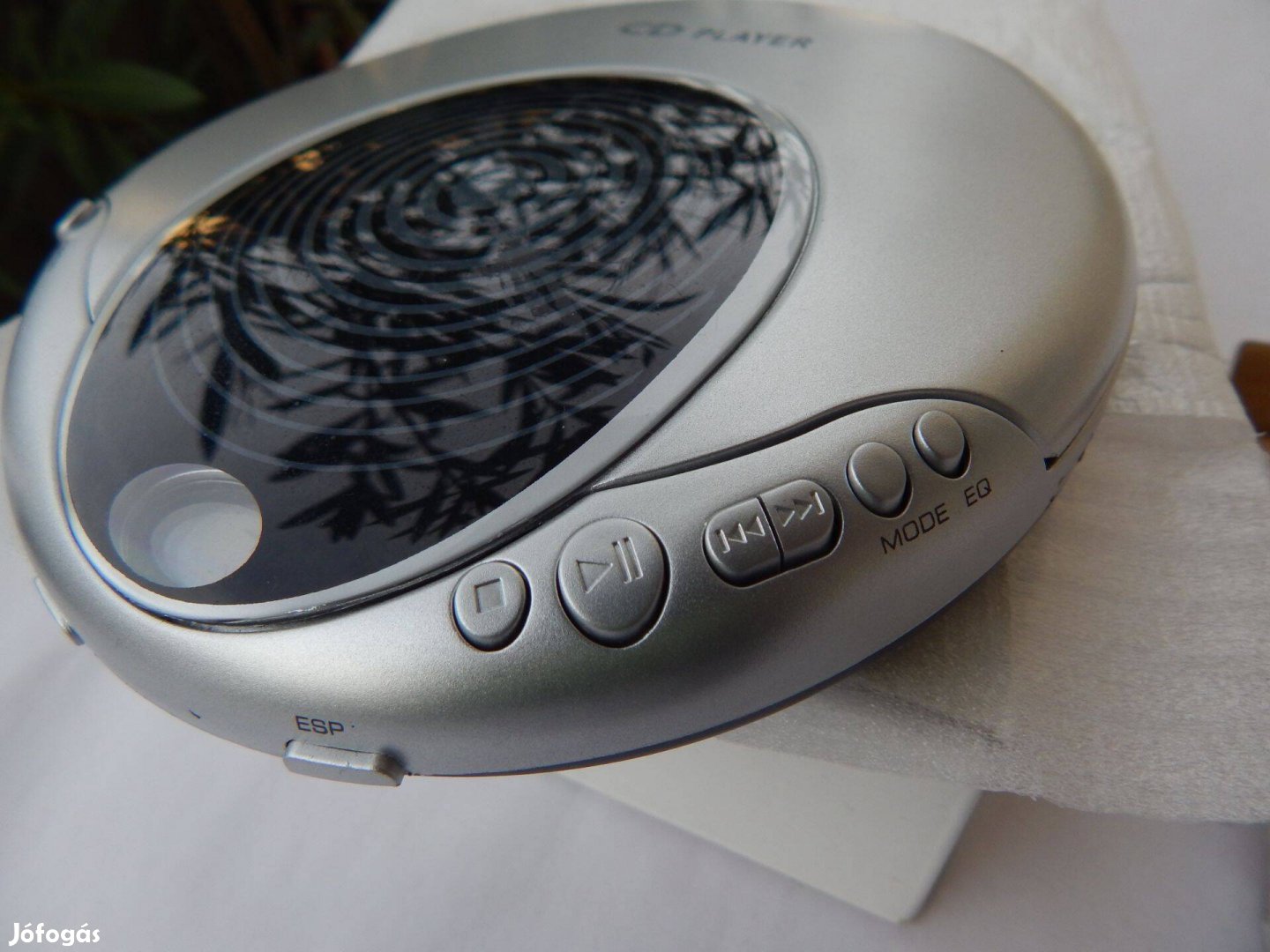 CD Lejátszó Hordozható CD Player Discman Dobozában