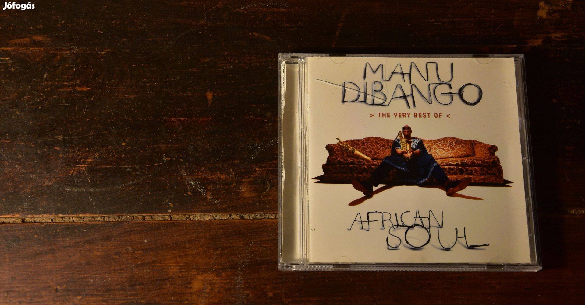 CD Manu Dibango African Soul 'elkelt,postázás alatt'