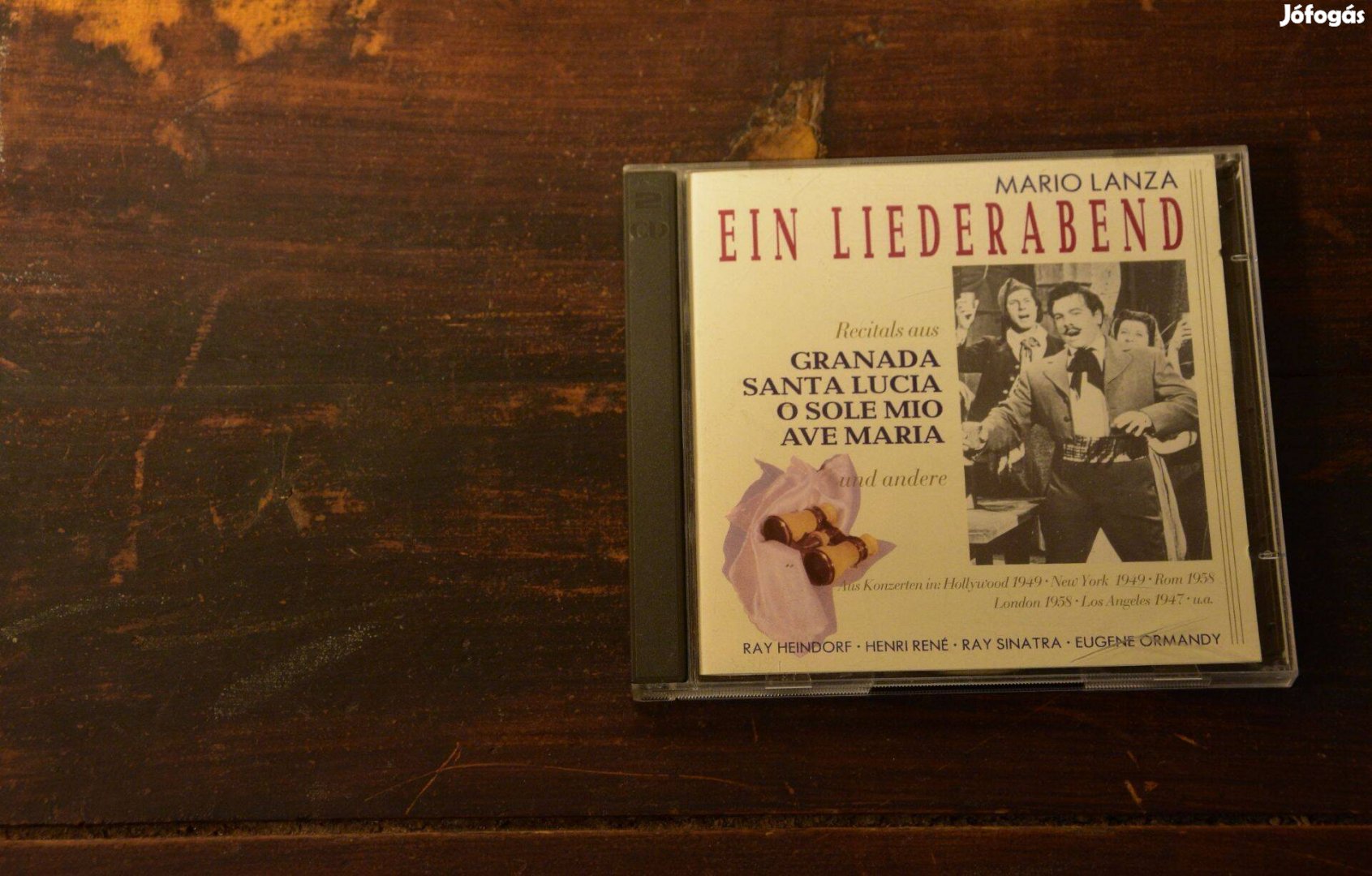 CD Mario Lanza Ein Liederbend mit Mario Lanza