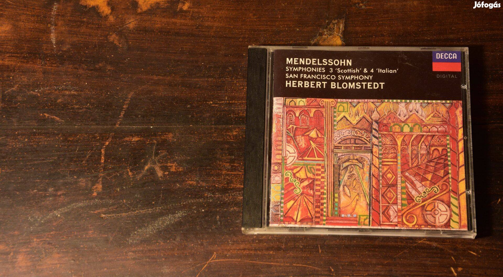 CD Mendelssohn Symphonies 3 'Scottish' & 4 'Italian''