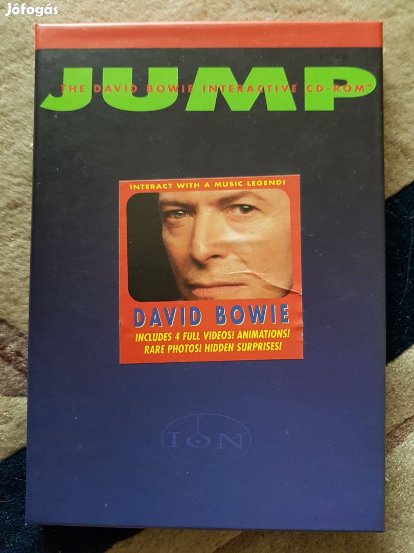 CD-ROM David Bowie Jump interactiv zene