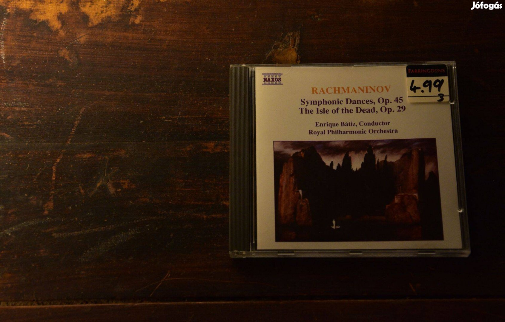 CD Rachmaninov Symphonic Dances, The Isle of the Dead