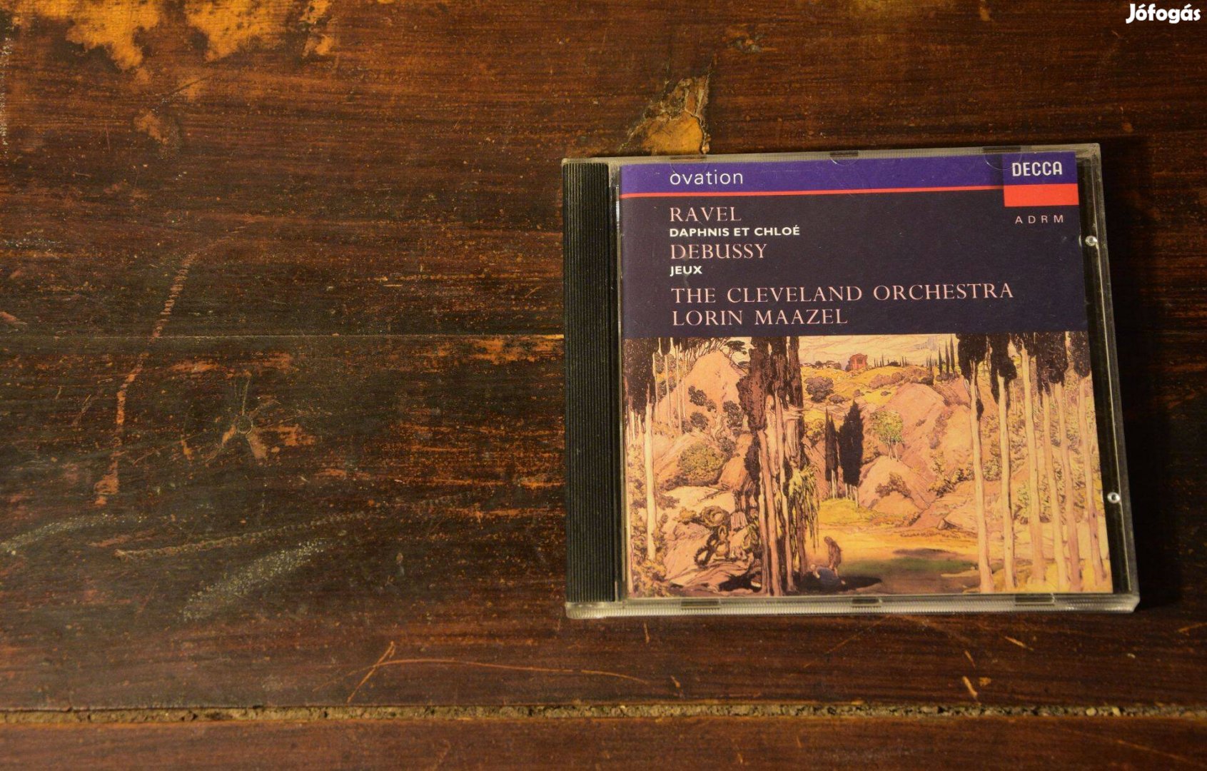 CD Ravel, Debussy Ovation Daphnis Et Chloé / Jeux