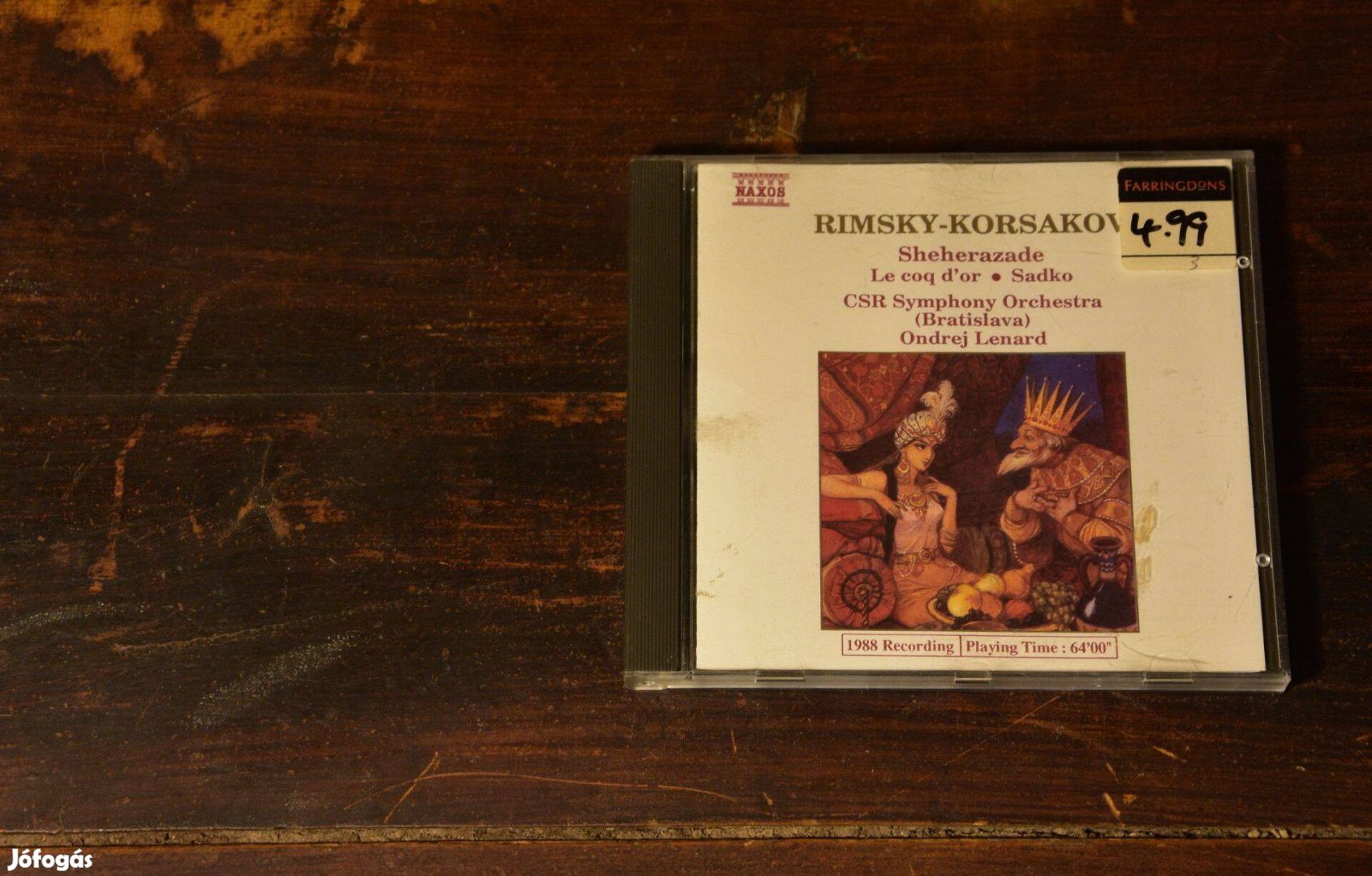 CD Rimsky-Korsakov Sheherazade