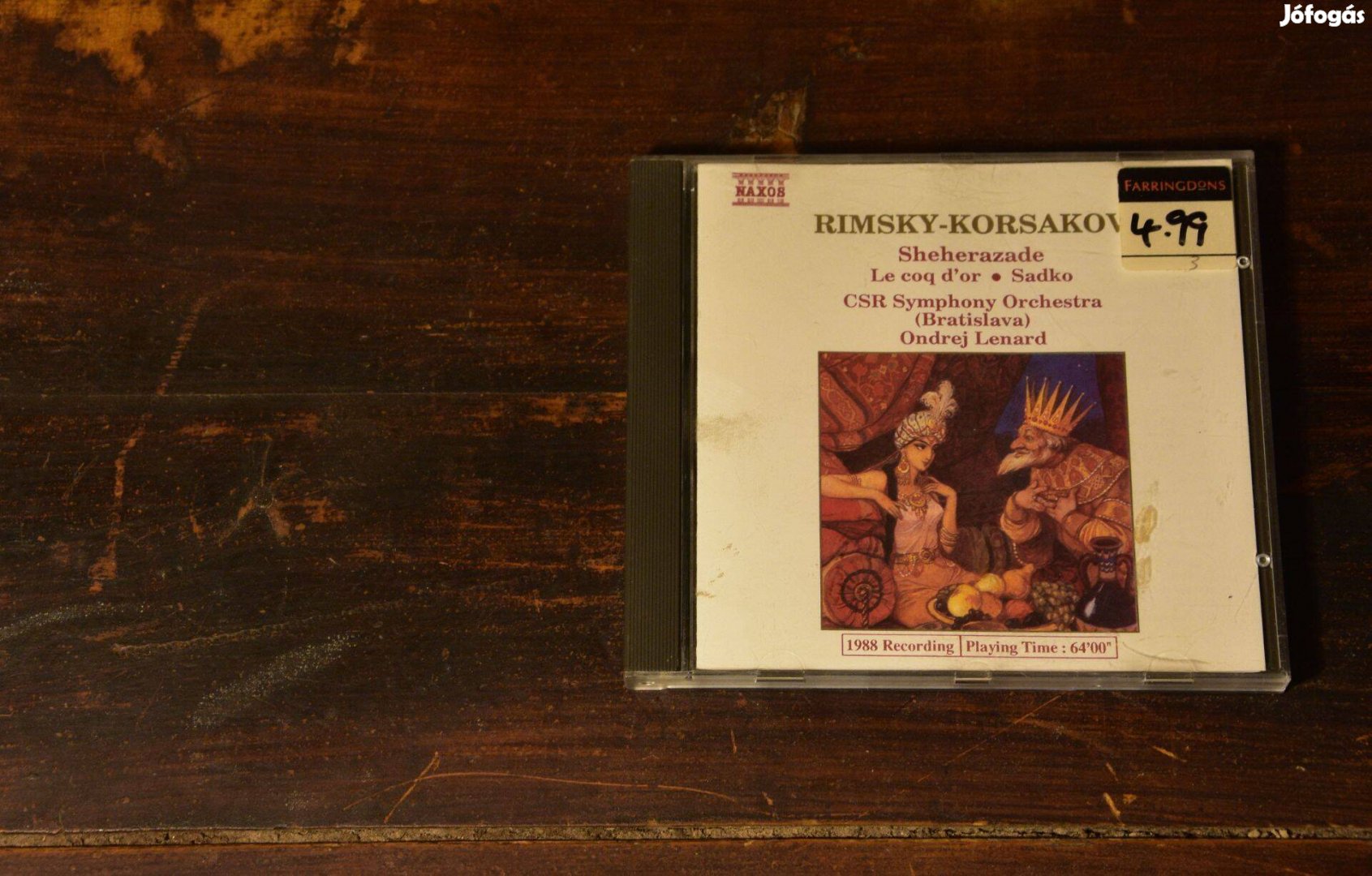 CD Rimsky-Korsakov Sheherazade