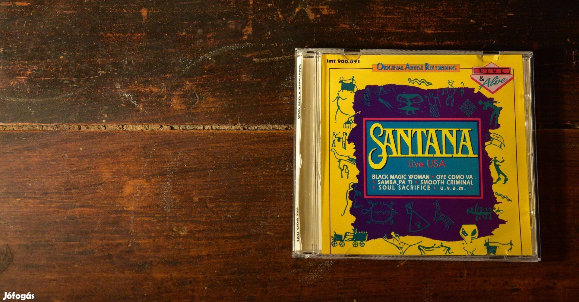 CD Santana Live USA Live & Alive