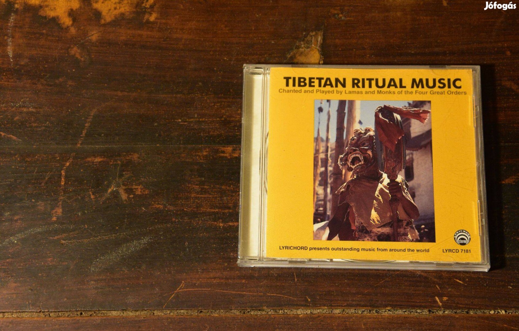 CD Tibetan Ritual Music Chanted and Played by Lamas and Monks