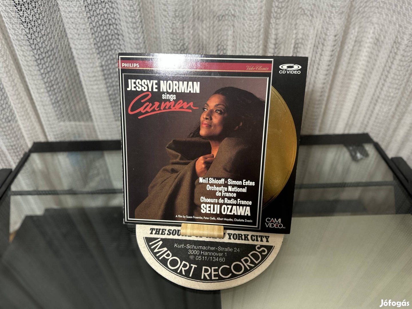 CD Video Jessye Norman Lemez Hi-Fi hifi video cd