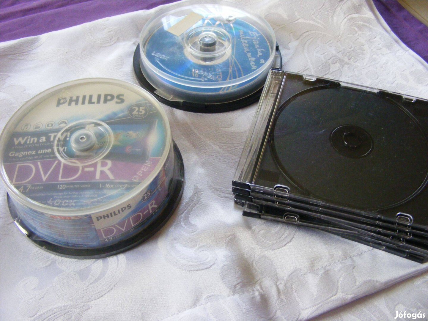CD, DVD, tárolók - csomag