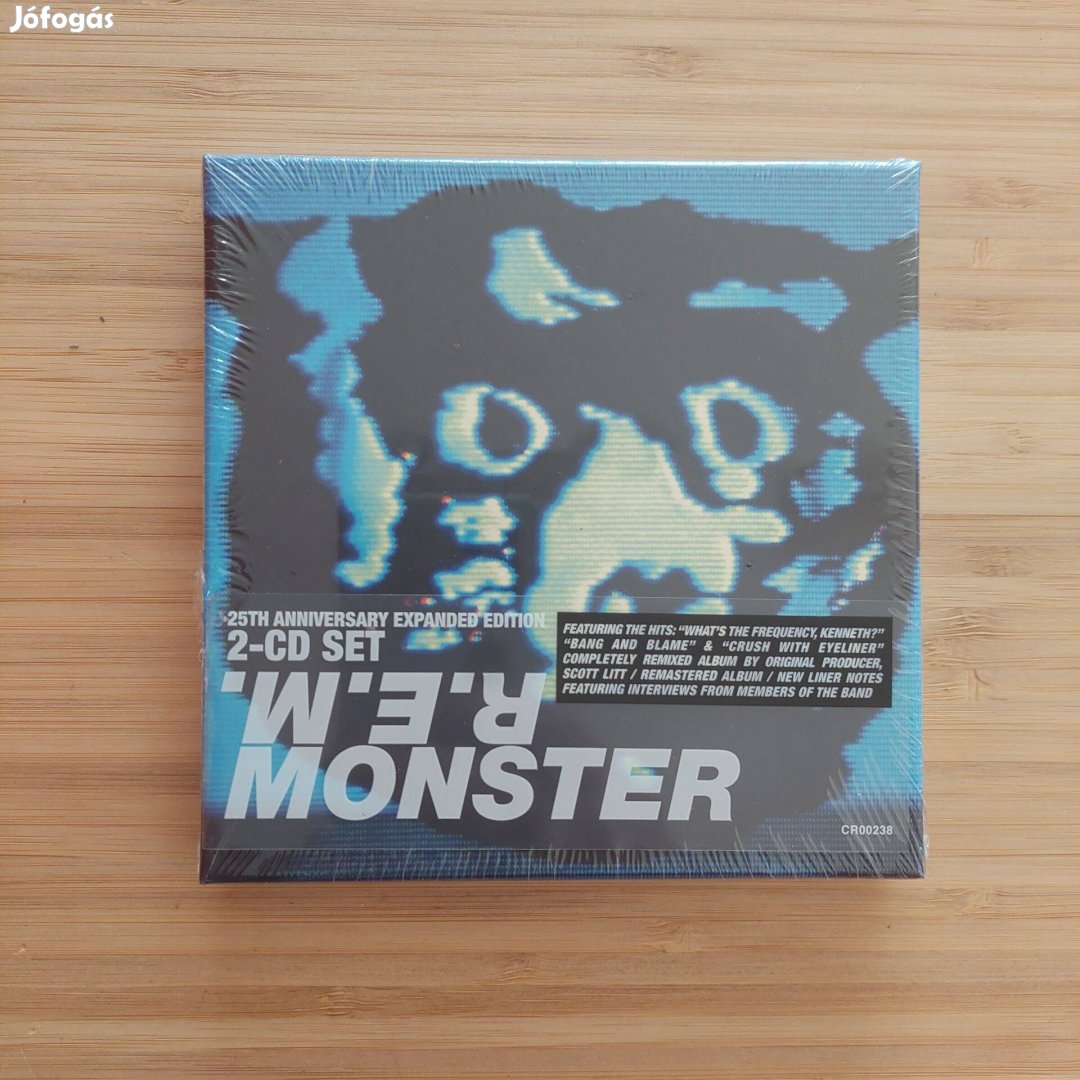 CD R.E.M. - Monster 2 CD - Új - Bontatlan - Díszdobozos
