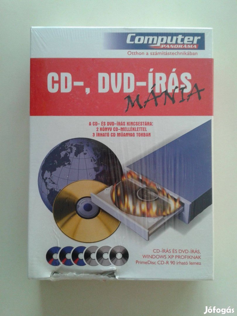 CD-, DVD-írás mánia