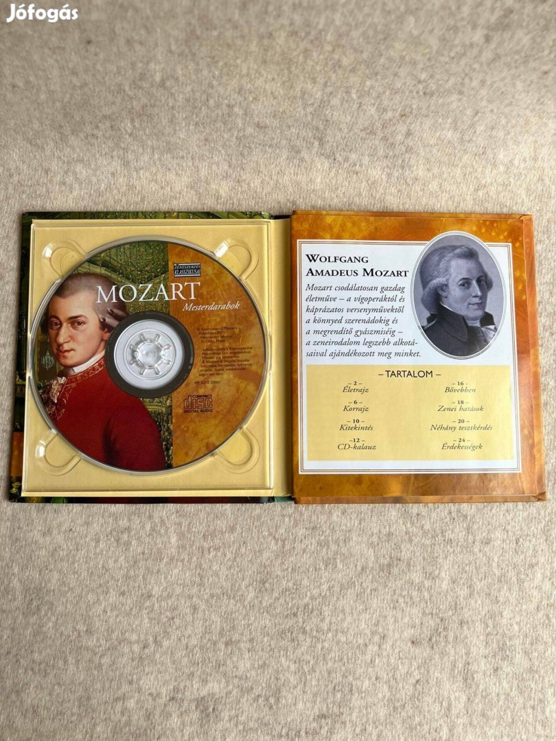 CD - Mozart Mesterdarabok komolyzene