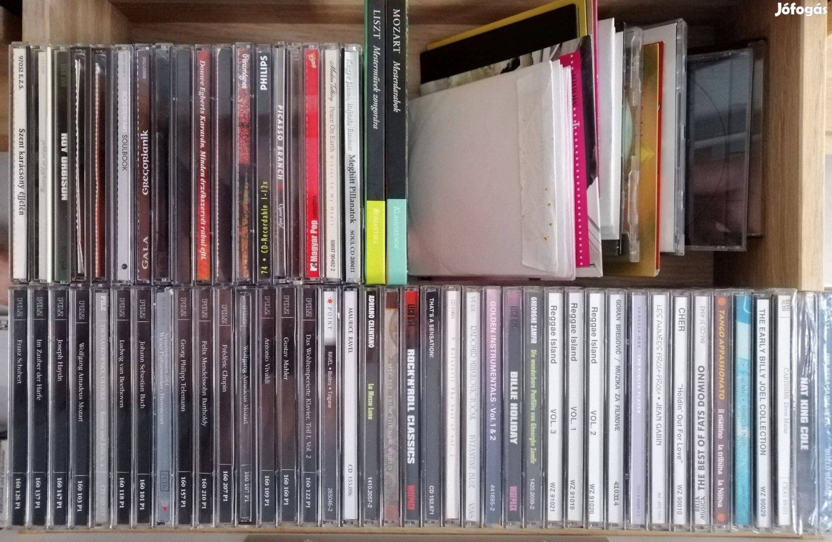 CD gyűjtemény felszámolás,sok bontatlan is! tiszta helyen