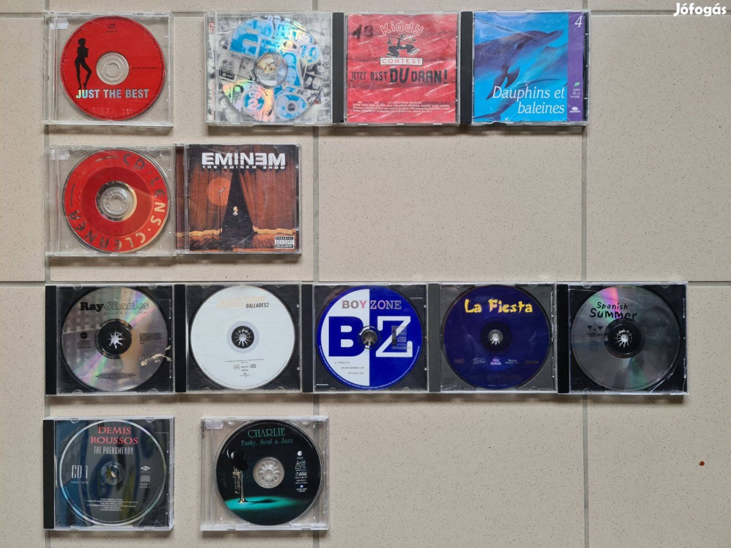 CD lemez gyűjtemény 31 db
