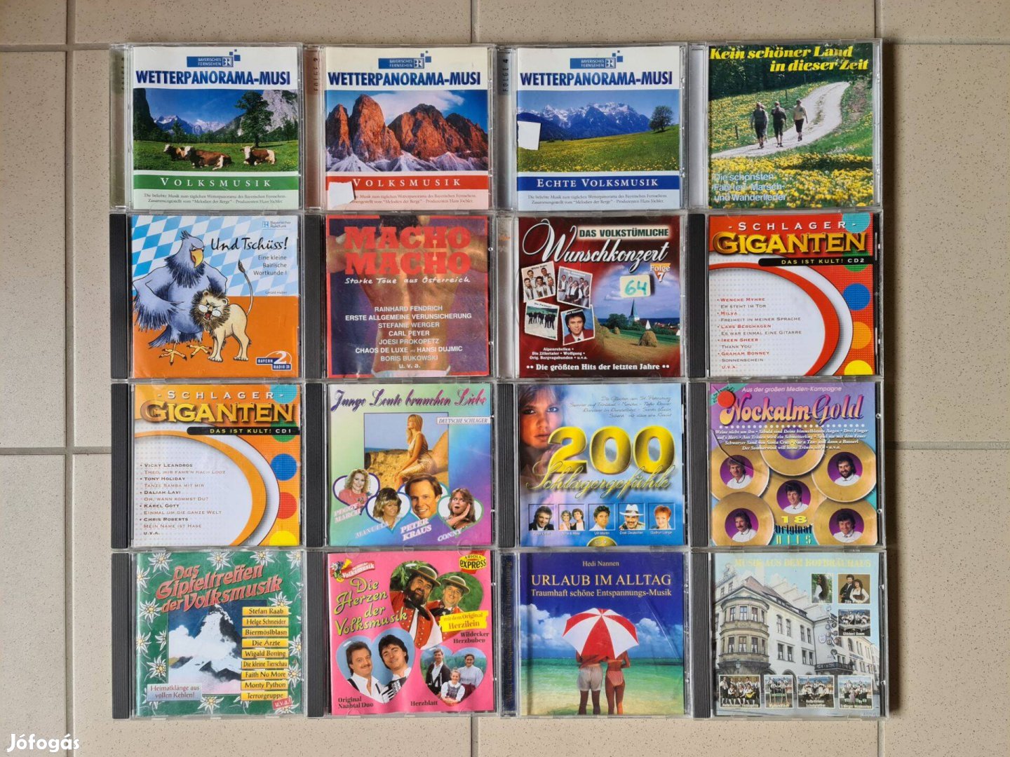 CD lemez külföldi válogatás gyűjtemény 158 db