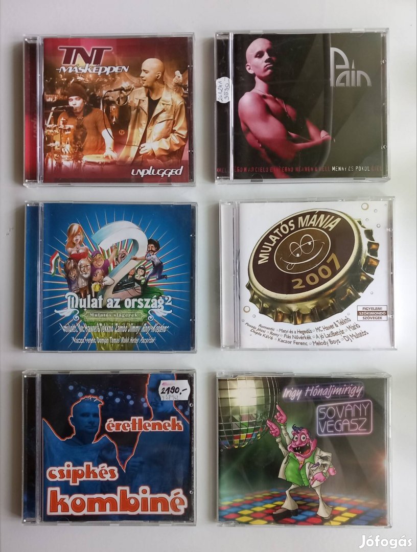 CD lemezek gyűjtőtől
