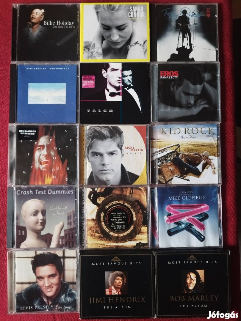 CD lemezek vegyesen