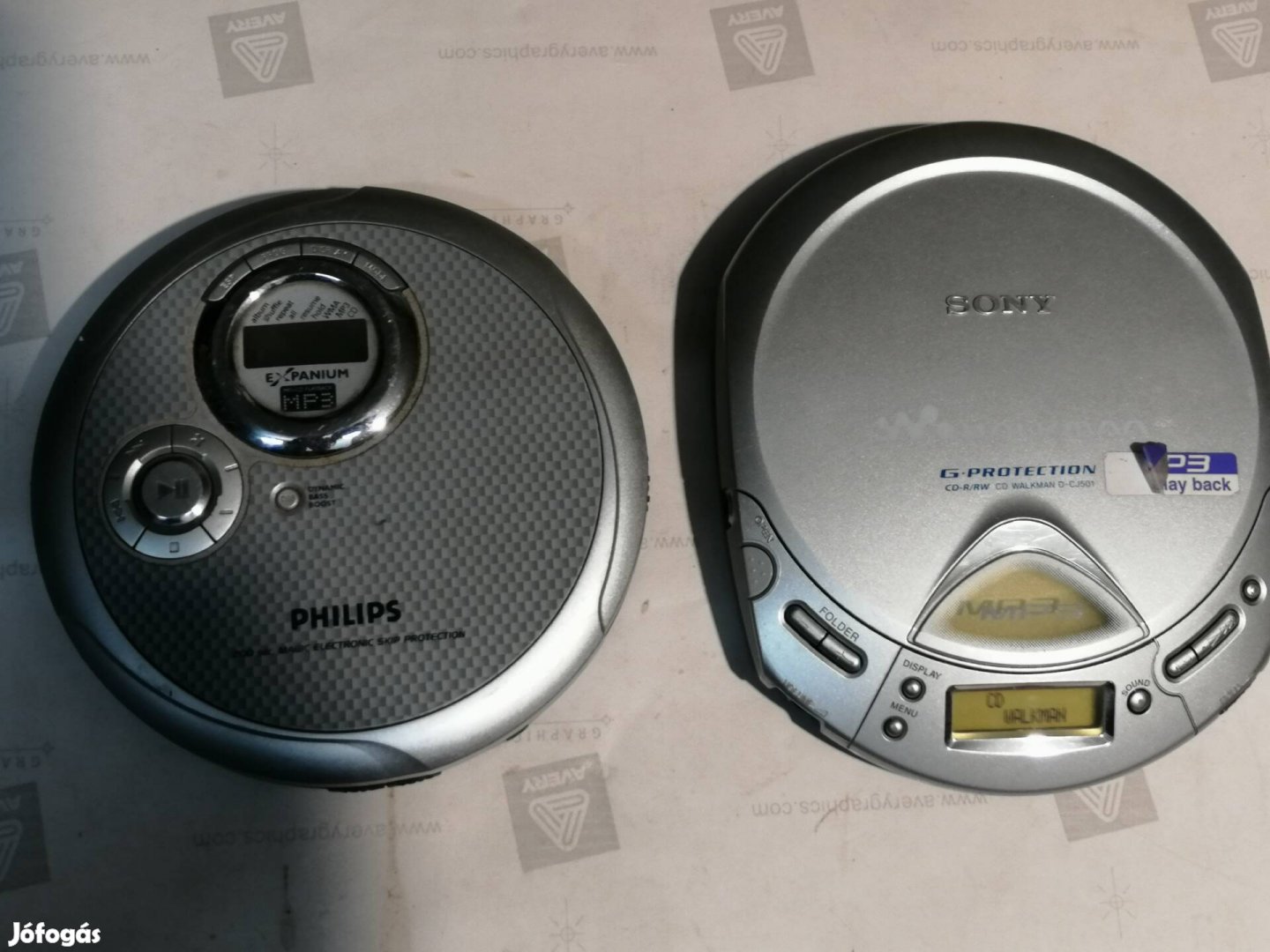 CD walkman hibás Sony Philips 