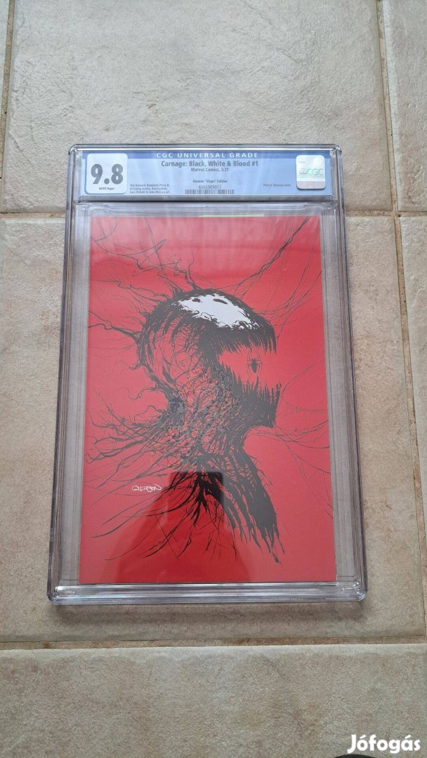 CGC 9.8 - Carnage Black, White Blood 1 1st print virgin