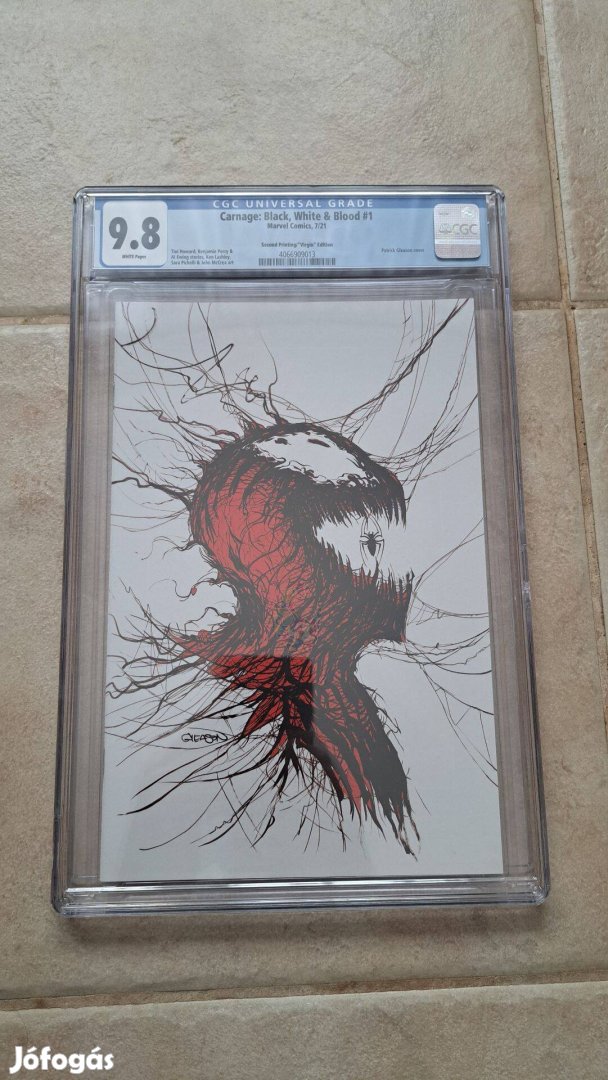 CGC 9.8 - Carnage Black, White Blood 1 2nd print virgin