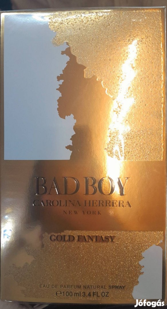 CH Badboy gold fantasy 100 ml új es bontatlan edp  férfi parfüm 