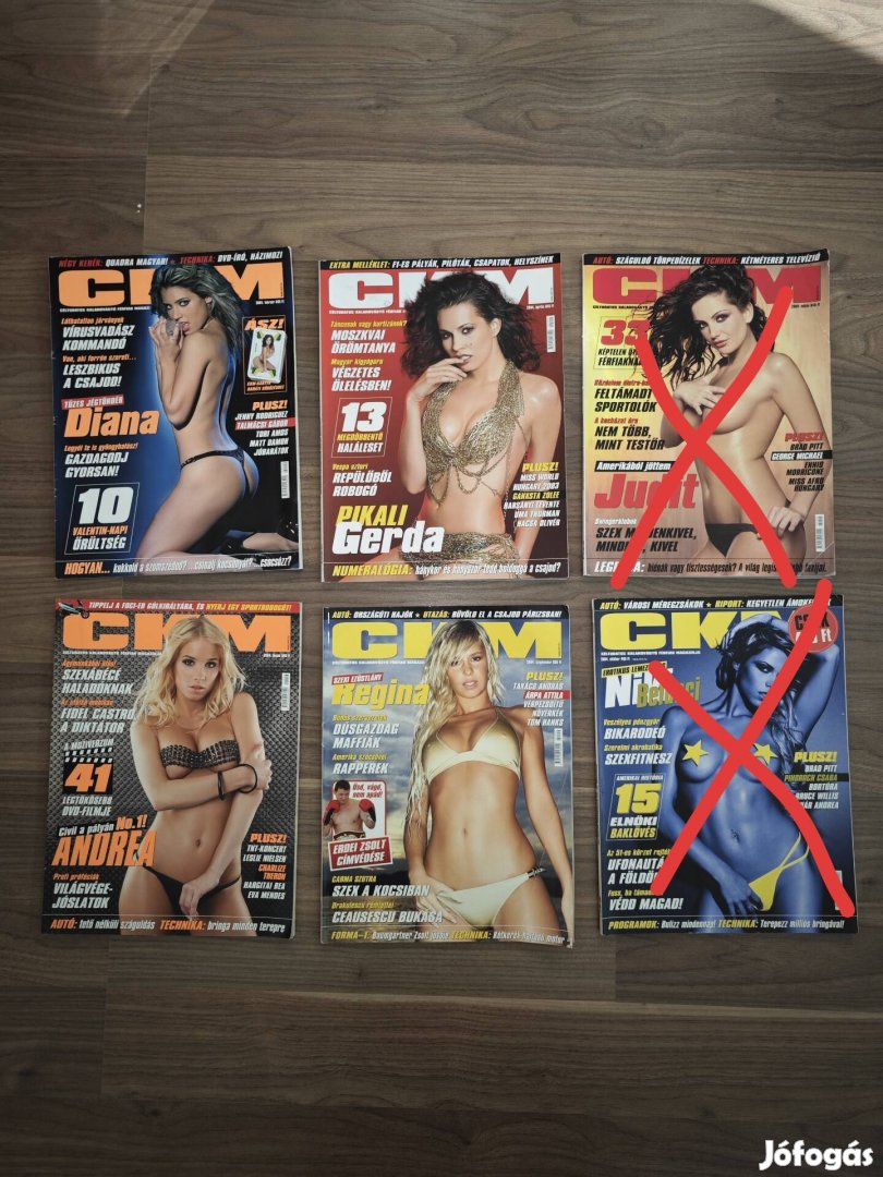 CKM magazin 2004 évfolyamból 4db